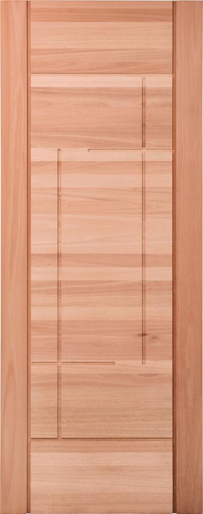 Porta de Abrir Madeira Eucalipto Grandis Cruzeiro Moderne  Neo 2,10x0,70m