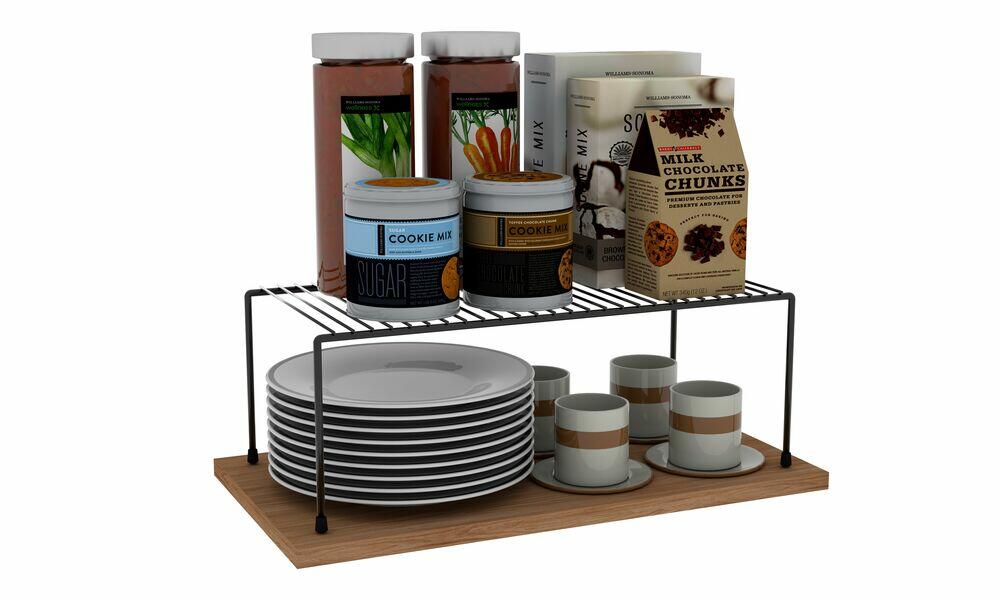 Organizador para Armário Dicarlo Móveis Elegance Grande Preto