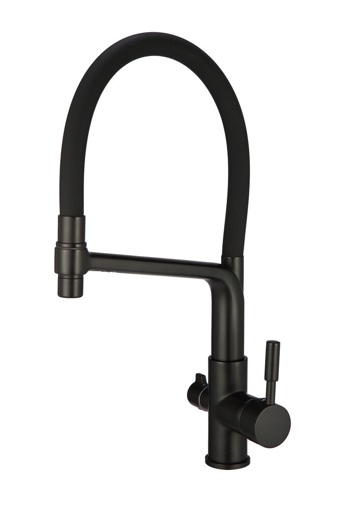 Torneira Misturador Monocomando para Cozinha de Mesa Bica Alta 1/2