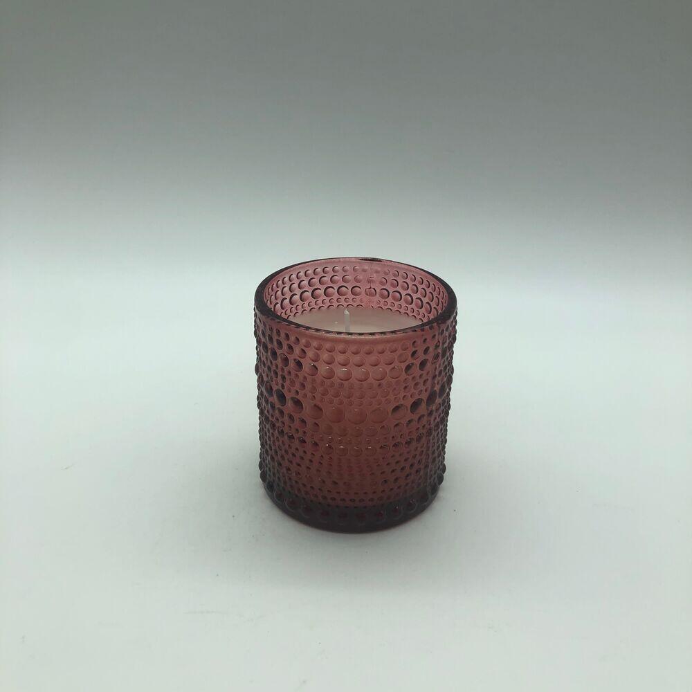 Vela Copo Provence 7x8cm Rosa Diagonal