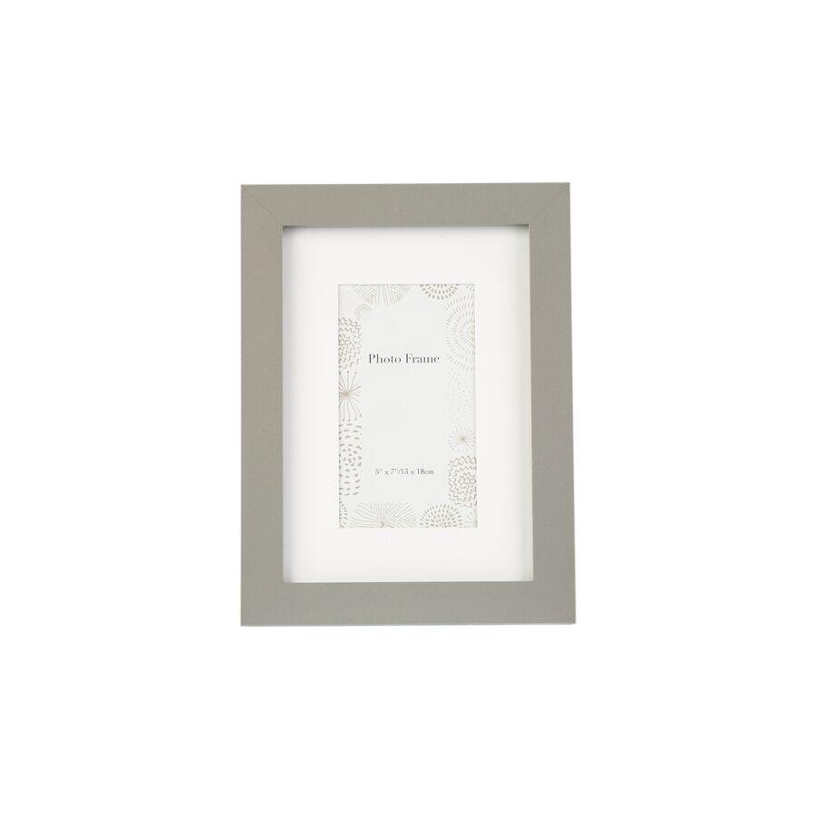 Porta Retrato Diagonal Classic 13x18cm Cinza