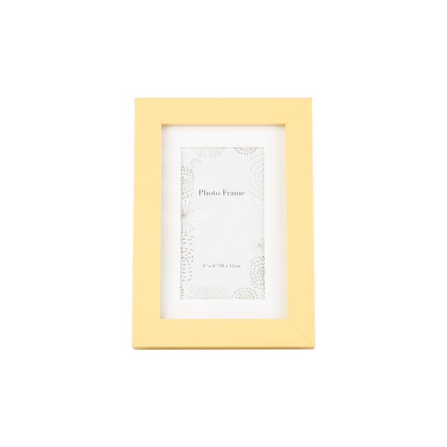 Porta Retrato Diagonal Classic 10x15cm Amarelo