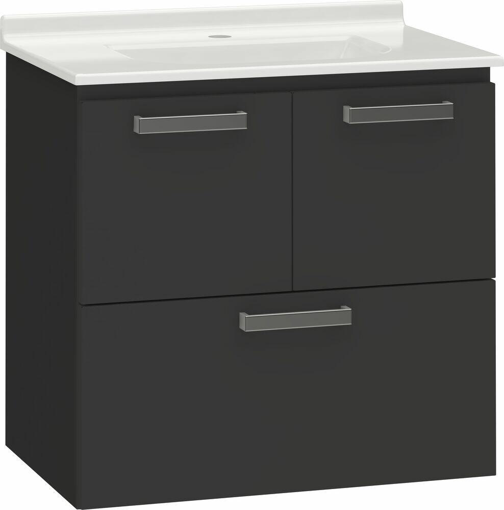 Gabinete para Banheiro Ísis Aço 55x57cm Cozimax