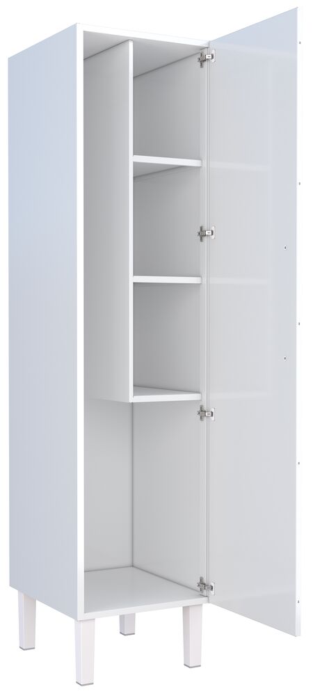Armário Multiuso Cozimax 1 Porta Branco