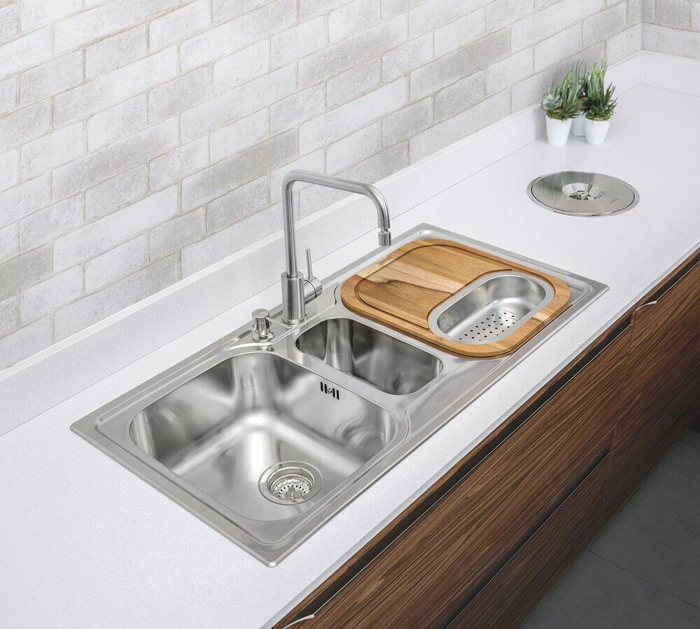Cuba para Cozinha Especial Tramontina 50x18x18cm Marea 2,5C 34 Inox