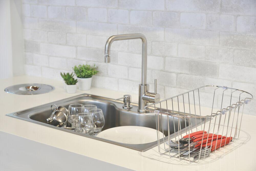 Cuba para Cozinha Especial Tramontina 48,5x23x23cm Morgana 60 FX Inox