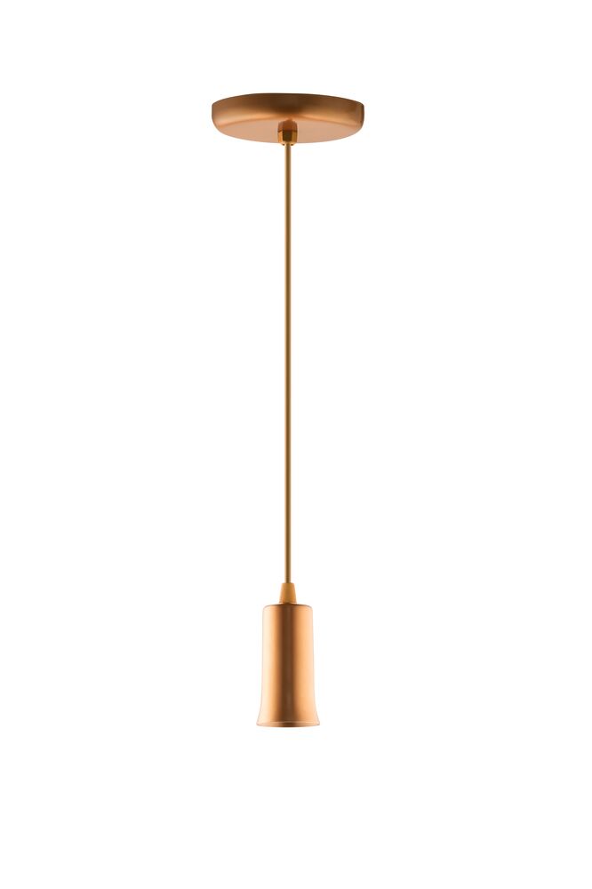 Pendente Dital 1 Lâmpada Vision E27 Cobre