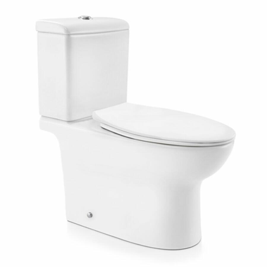 Kit Vaso Sanitário com Caixa Acoplada Acionamento Duplo 3/6L Loggica Branco Docol