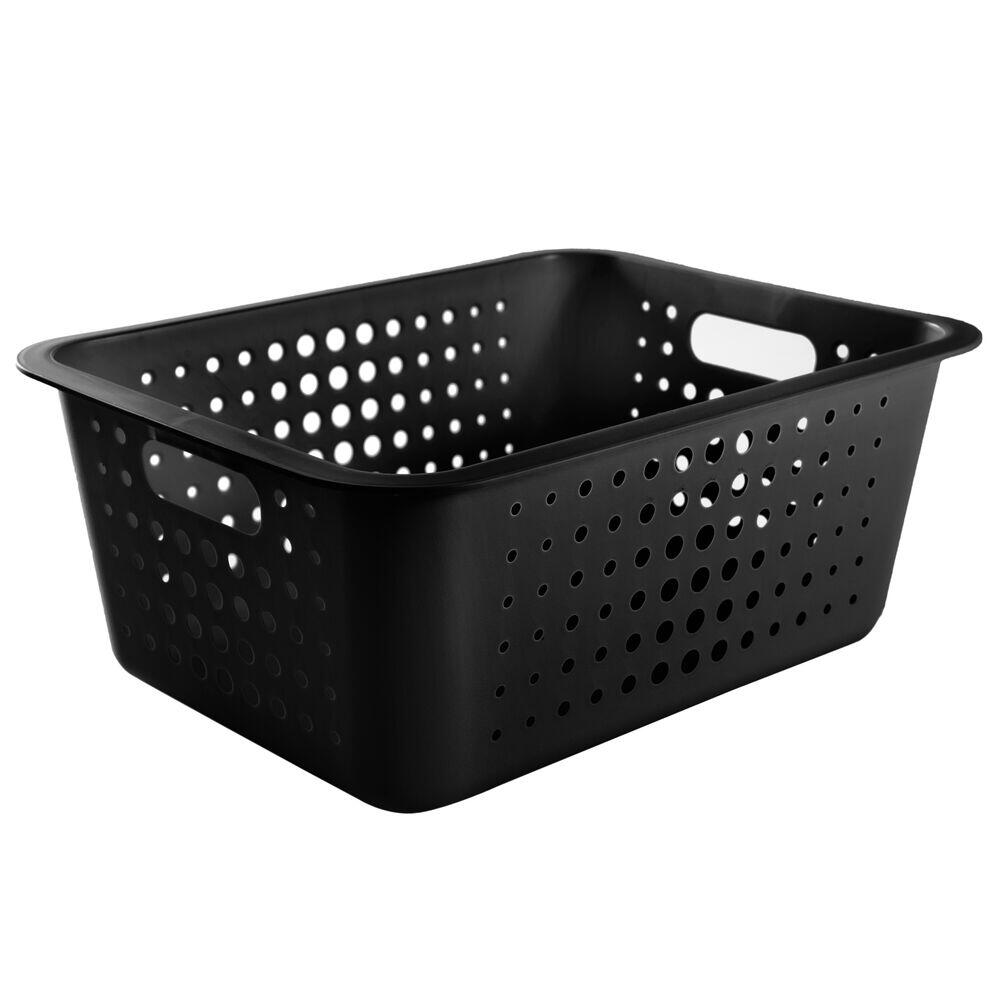 Cesto Plástico CO 450 PTF 14,5L Preto Martiplast