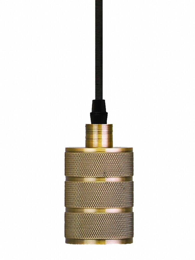 Pendente Taschibra 1 Lâmpada Dot Metal Rock E27 Ouro