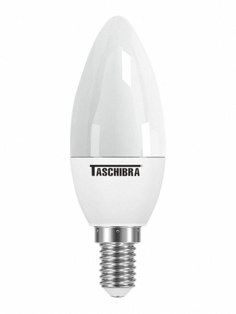 Lâmpada LED Vela 3W E14/E27 6500K Luz Branca Taschibra