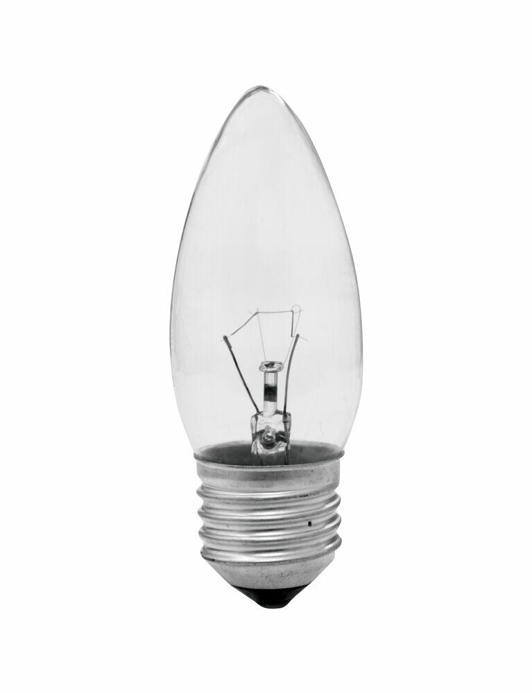 Lâmpada Incandescente Taschibra Vela 25W Clara