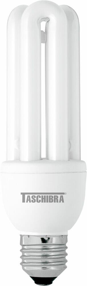 Lâmpada Fluorecente Compacta Taschibra 3U 20W E27 Luz Branca 220V