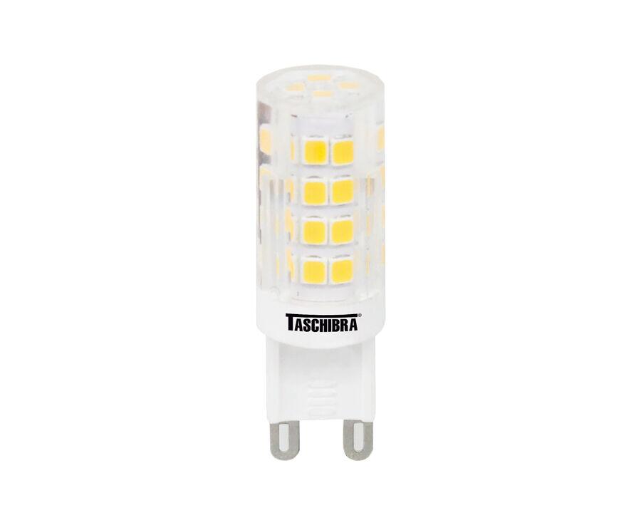 Lâmpada LED Taschibra Bipino 3W G9 2700K Luz Amarela