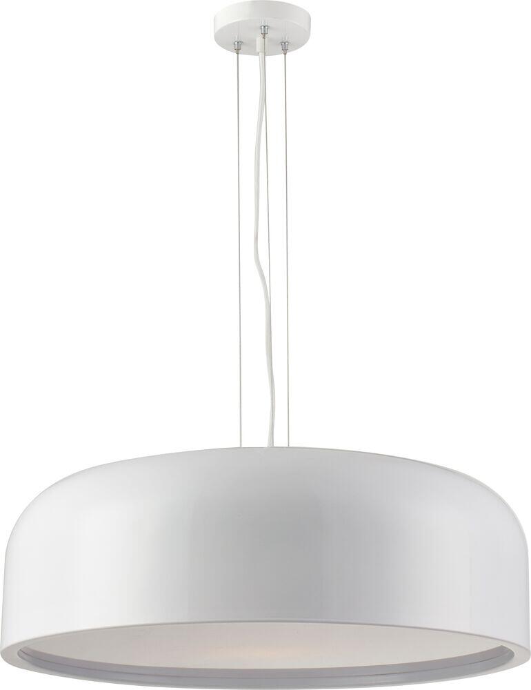 Pendente Avant 3 Lâmpadas Baccino E27 Branco