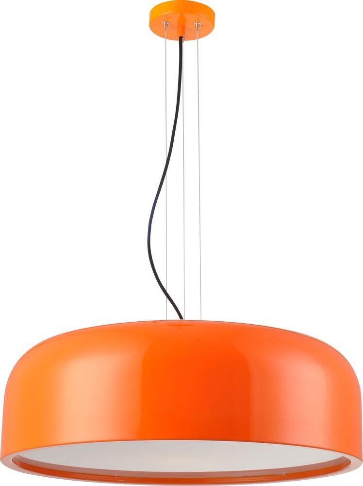 Pendente Avant 3 Lâmpadas Baccino E27 Laranja