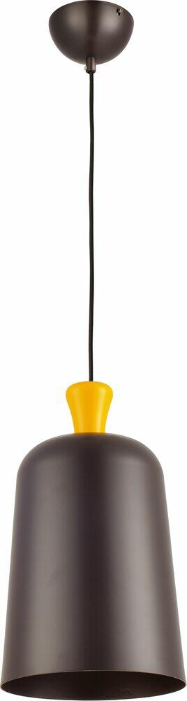 Pendente Avant 1 Lâmpada Bell E27 Cobre/Preto