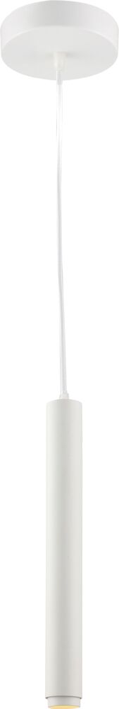 Pendente Spear 3W Branco Fosco Luz Amarela Avant