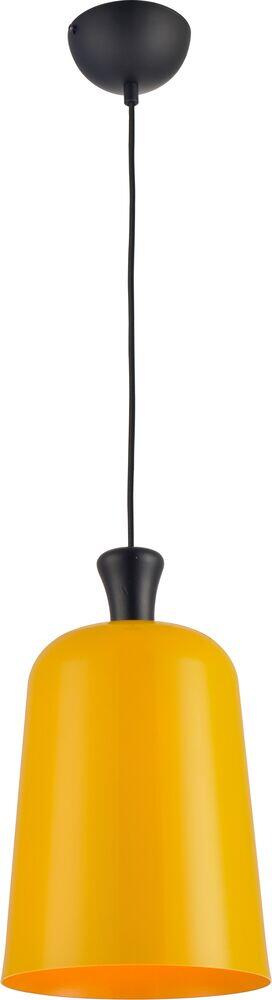 Pendente Avant 1 Lâmpada Bell 230mm E27 Amarelo