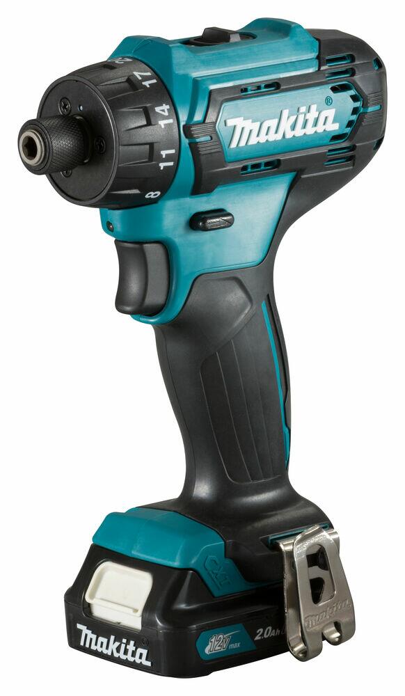 Furadeira Parafusadeira Bateria 12V DF033DSAE com Maleta Bivolt Makita