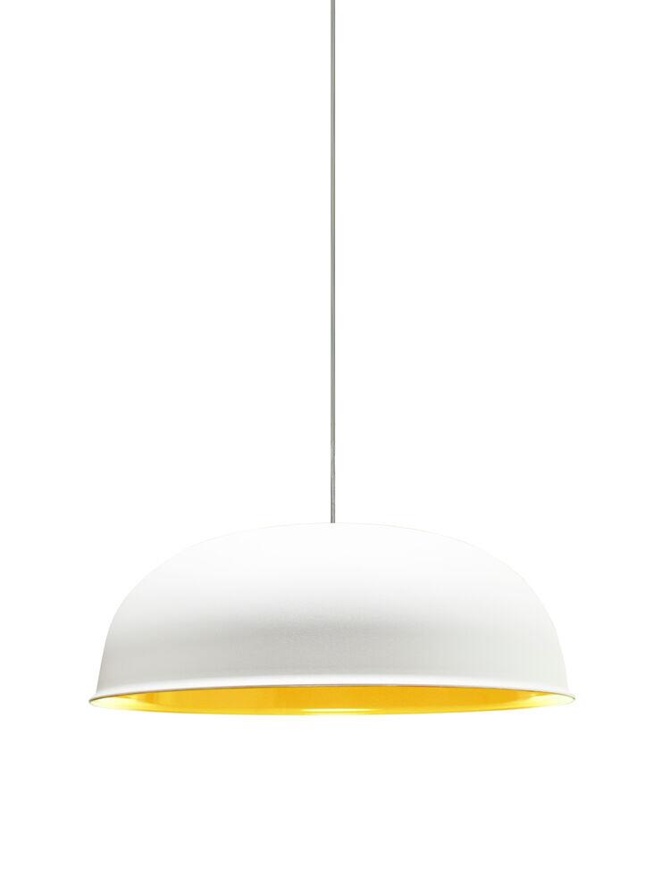 Pendente Taschibra 1 Lâmpada White Festival E27 Branco/Amarelo