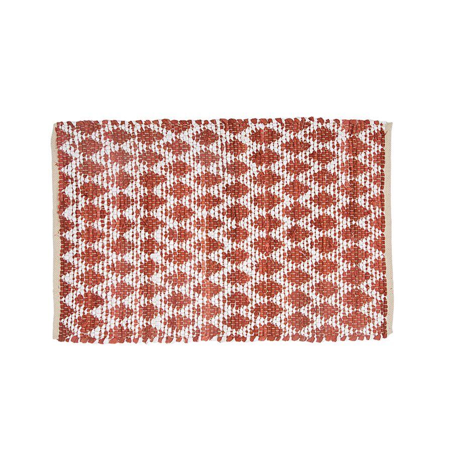 Tapete Diagonal Cool Vermelho 60x90cm
