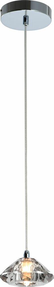Pendente Avant 1 Lâmpada Nice E27 Cristal
