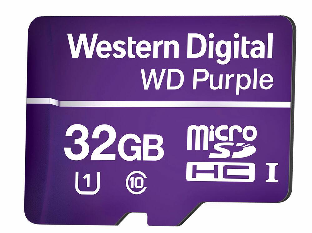 Micro SD Intelbras WD Purple 32GB 16TBW