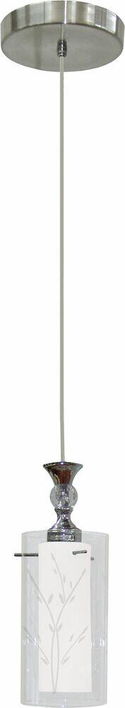 Pendente Taschibra 1 Lâmpada TD292/1 E27 Transparente