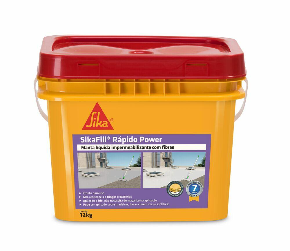 Impermeabilizante Sika Sikafill Rapidopower 12kg Branca