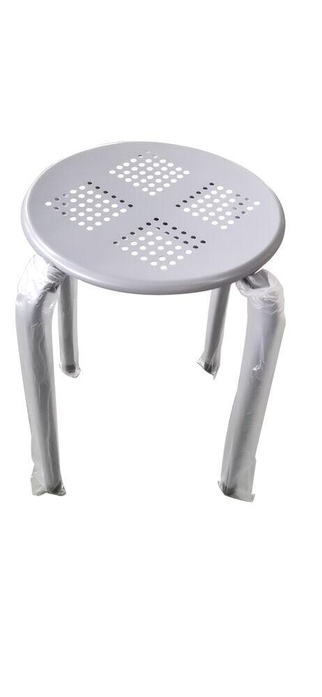 Banqueta Coin 43x30cm Cinza Diagonal