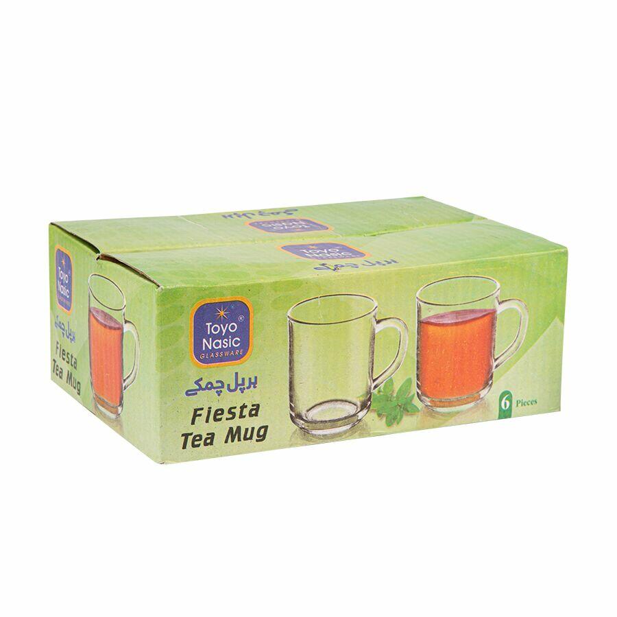 Jogo Caneca de Chá Casa&Ideia Fiesta 245ml 6 Peças