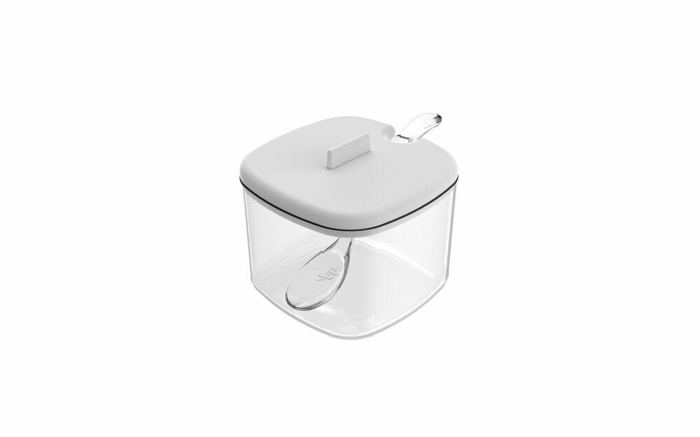 Açucareiro Break Branco com Colher Martiplast