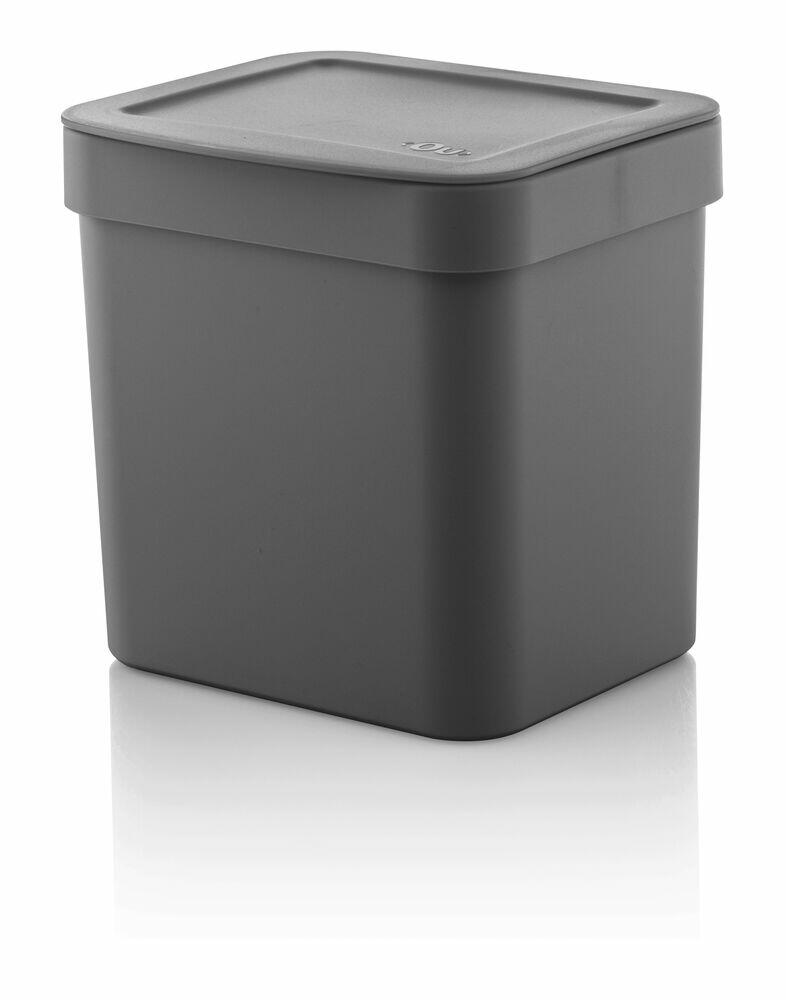 Lixeira Martiplast Trium 4,7L Chumbo