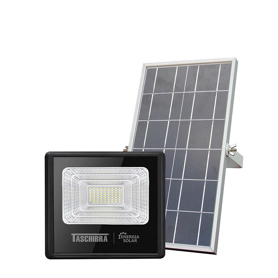 Refletor LED Solar Taschibra TR Sun 25W Preto