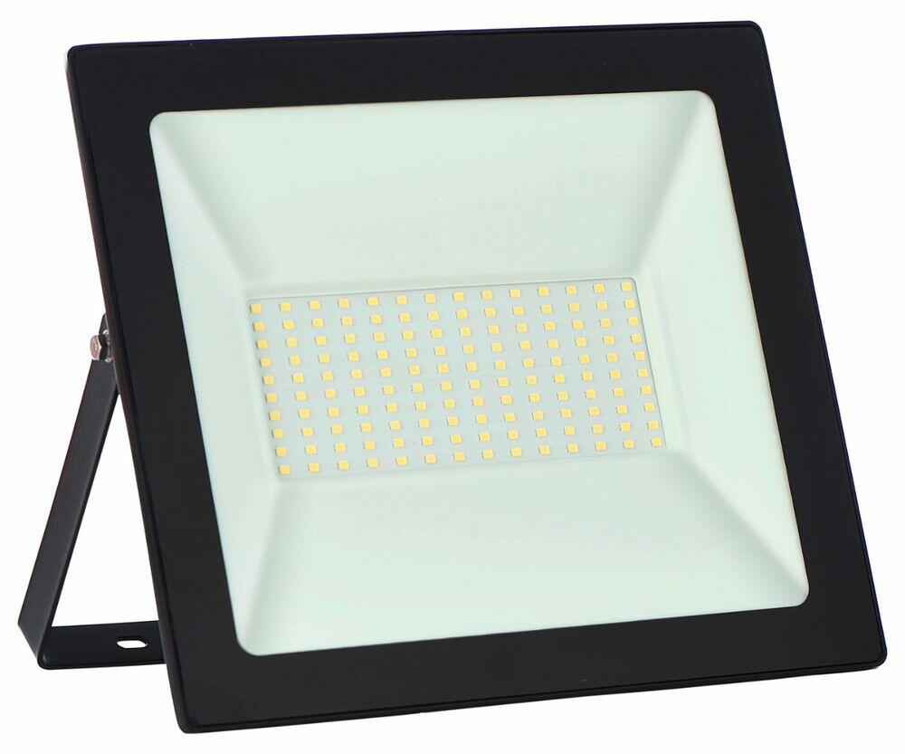 Refletor LED Slim 150W 6500K Luz Branca Preto Luz Branca Taschibra