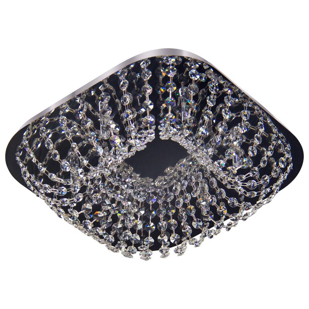 Plafon Bronzearte 6 Lâmpadas Stadium Cristal 37964V2 G9 Transparente