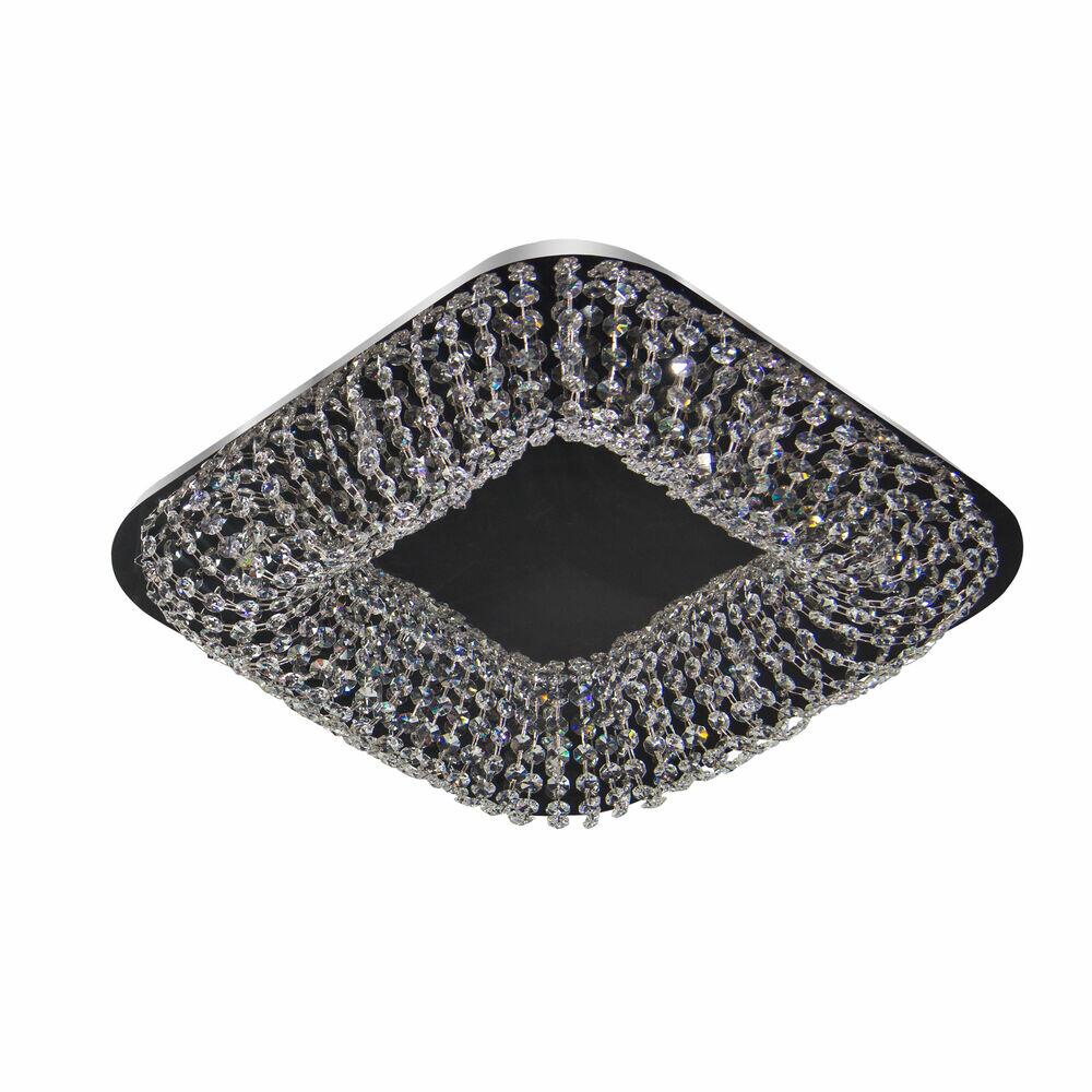 Plafon Bronzearte 8 Lâmpadas Stadium Cristal 37966V2 G9 Transparente