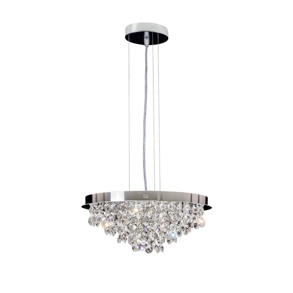 Pendente Bronzearte 6 Lâmpadas Itália 37709V2 G9 Inox