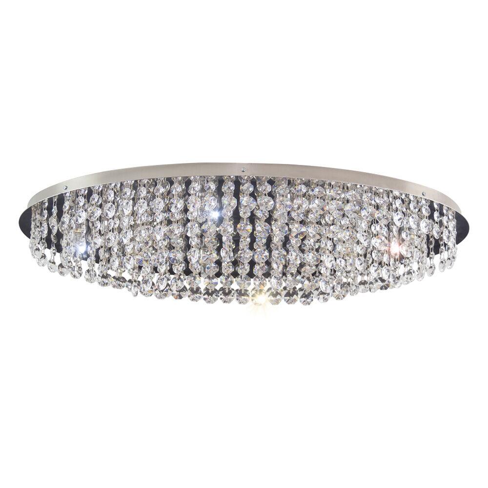 Plafon Bronzearte 10 Lâmpadas Itália 37653V2 G9 Inox