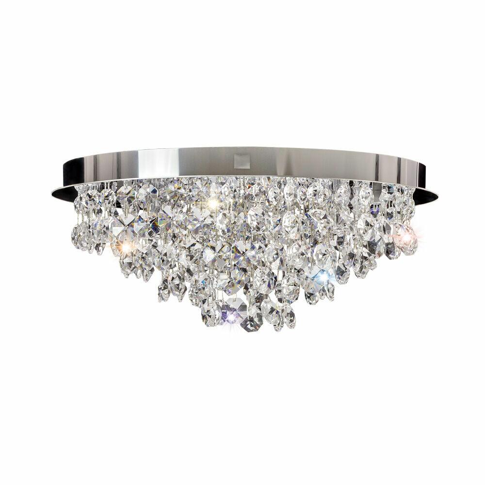 Plafon Bronzearte 6 Lâmpadas Itália 37710V2 G9 Inox