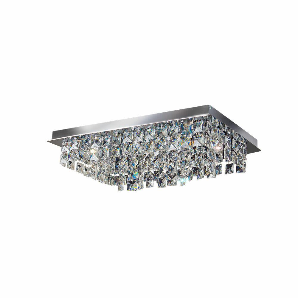 Plafon Bronzearte 4 Lâmpadas Lyon 38128V2 G9 Cromo