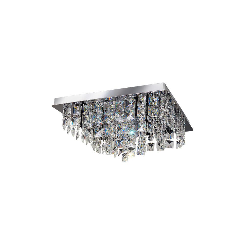 Plafon Bronzearte 6 Lâmpadas Lyon 38126V2 G9 Cromo
