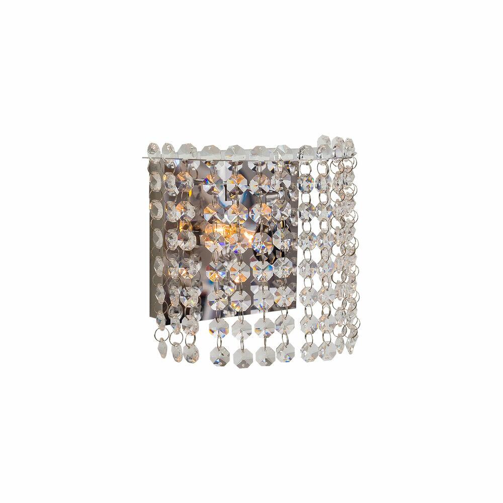 Arandela Milano Cristal 1 Lâmpada G9 Cromo 38236V2 Bronzearte