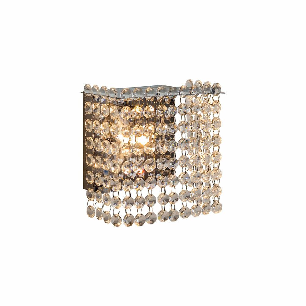 Arandela Milano Cristal 1 Lâmpada G9 Cromo 38235V2 Bronzearte