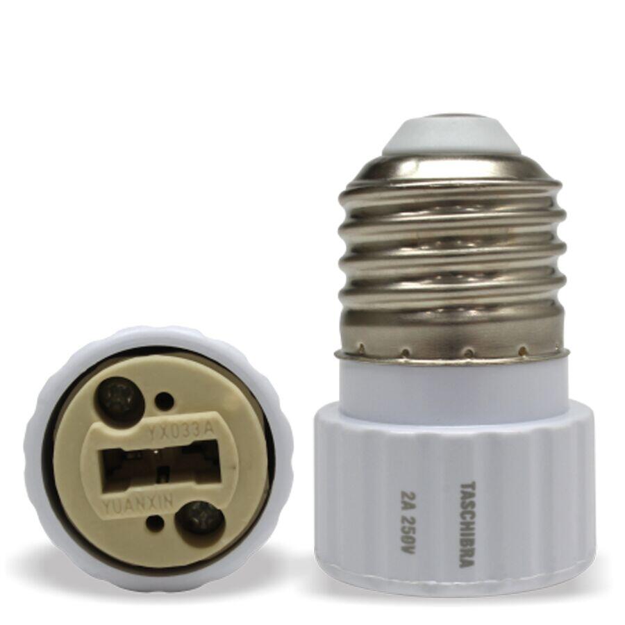 Soquete Adaptador Taschibra E27-G9 Branco