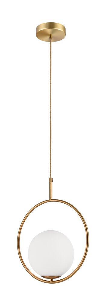 Pendente Blumenau Iluminação 1 Lâmpada Dubai Globo G9 Transparente