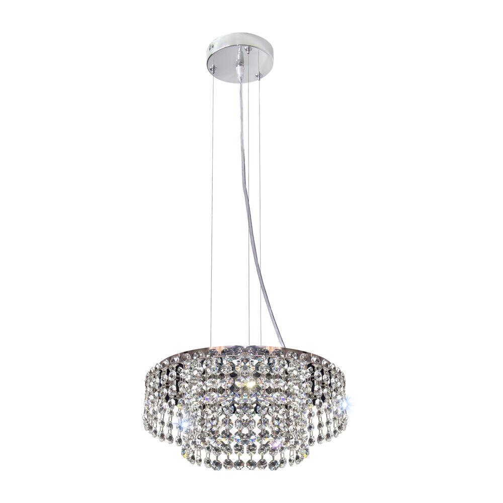 Pendente Bronzearte 8 Lâmpadas Milano 38140V2 G9 Transparente