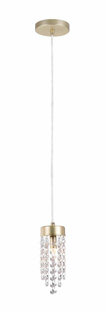 Pendente Blumenau Iluminação 1 Lâmpada Light G9 Dourado