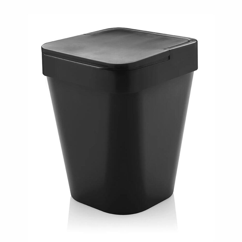Lixeira de Plástico Izzy 5L Preta Martiplast
